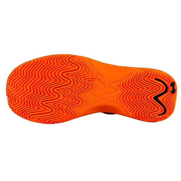 Under Armour Spawn 7 UAA Black Orange Men's Basketball Shoes 3028833-001 - Picture 3 of 11